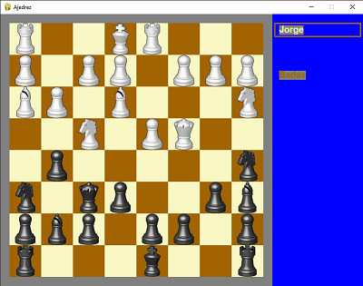 Pantalla PythonChess